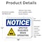Signmission Safety Culture Sign, 18 in Width, Vinyl Decal, Rectangle OS-2PACK-NS-D-1218-L-18389 - alternate 2